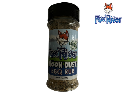 Fox River Moon Dust - 6 oz SPG+ BBQ Rub and All Purpose Seasoning