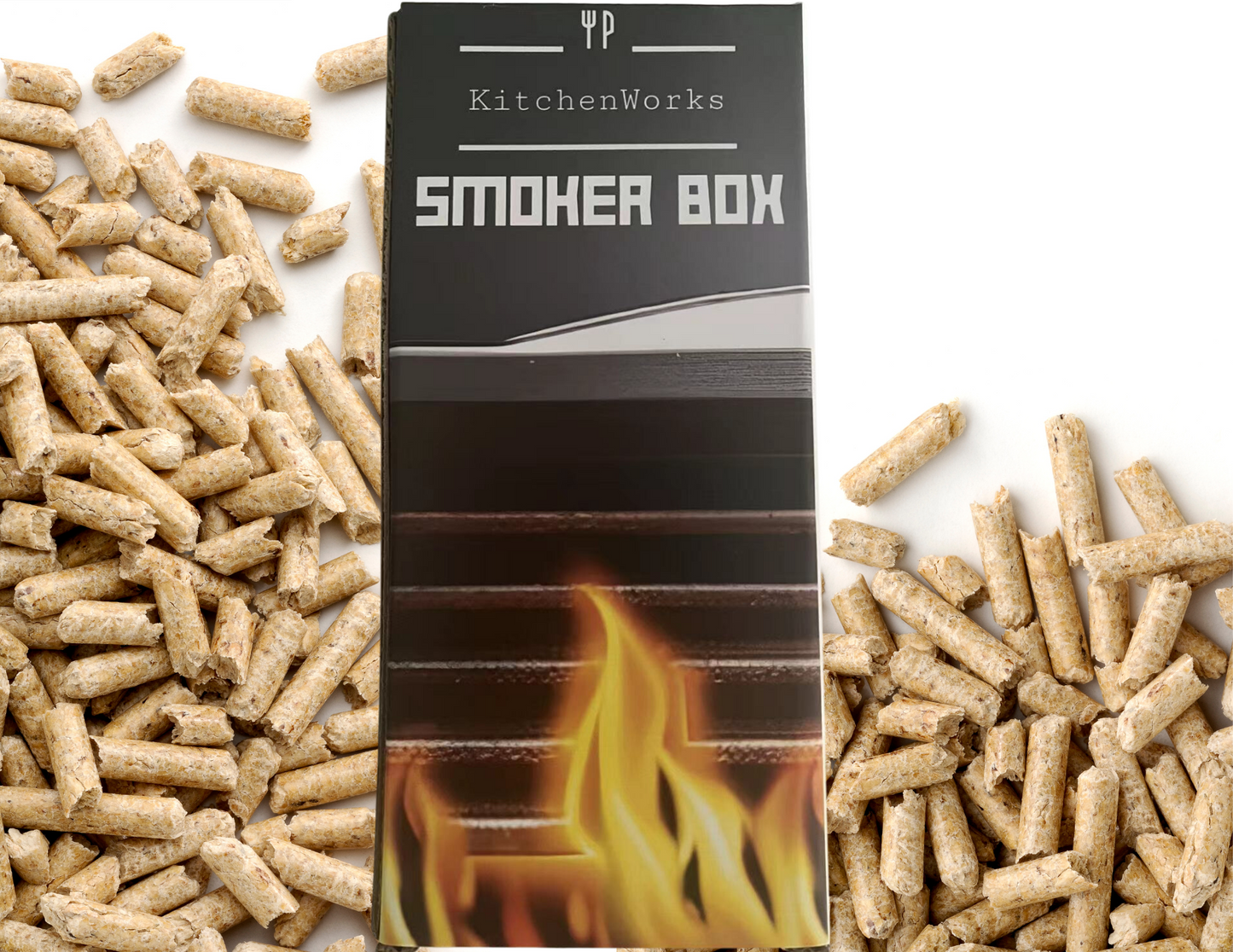 Smoker Box and Limited Release Wood Pellets Gift Set by KitchenWorks - A Sizzle-Worthy Grilling Surprise!