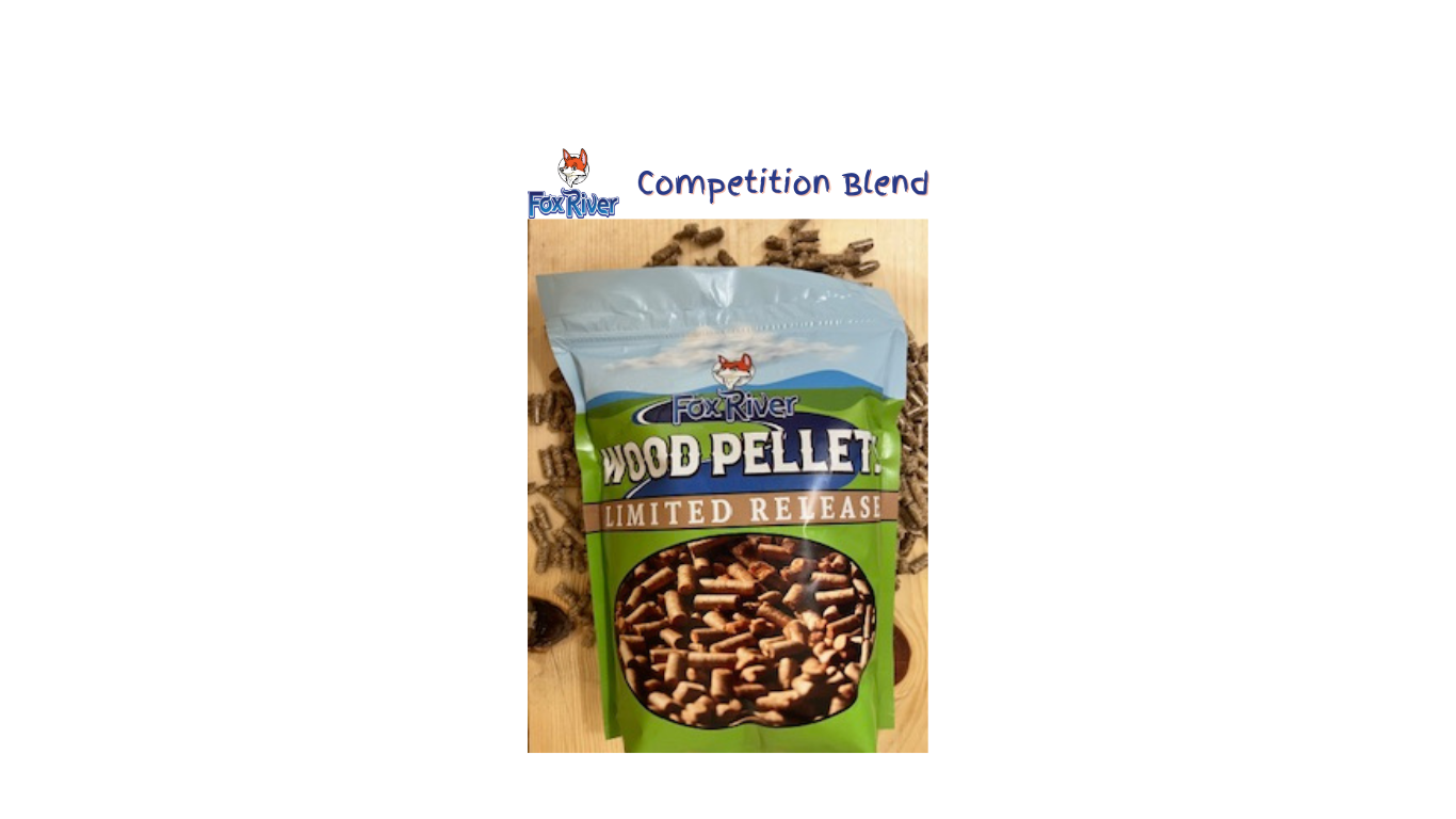 Ultra Premium Wood Pellets by Fox River BBQ -  Great for the Smoker and enhance your Grilling Experience - Made in the USA