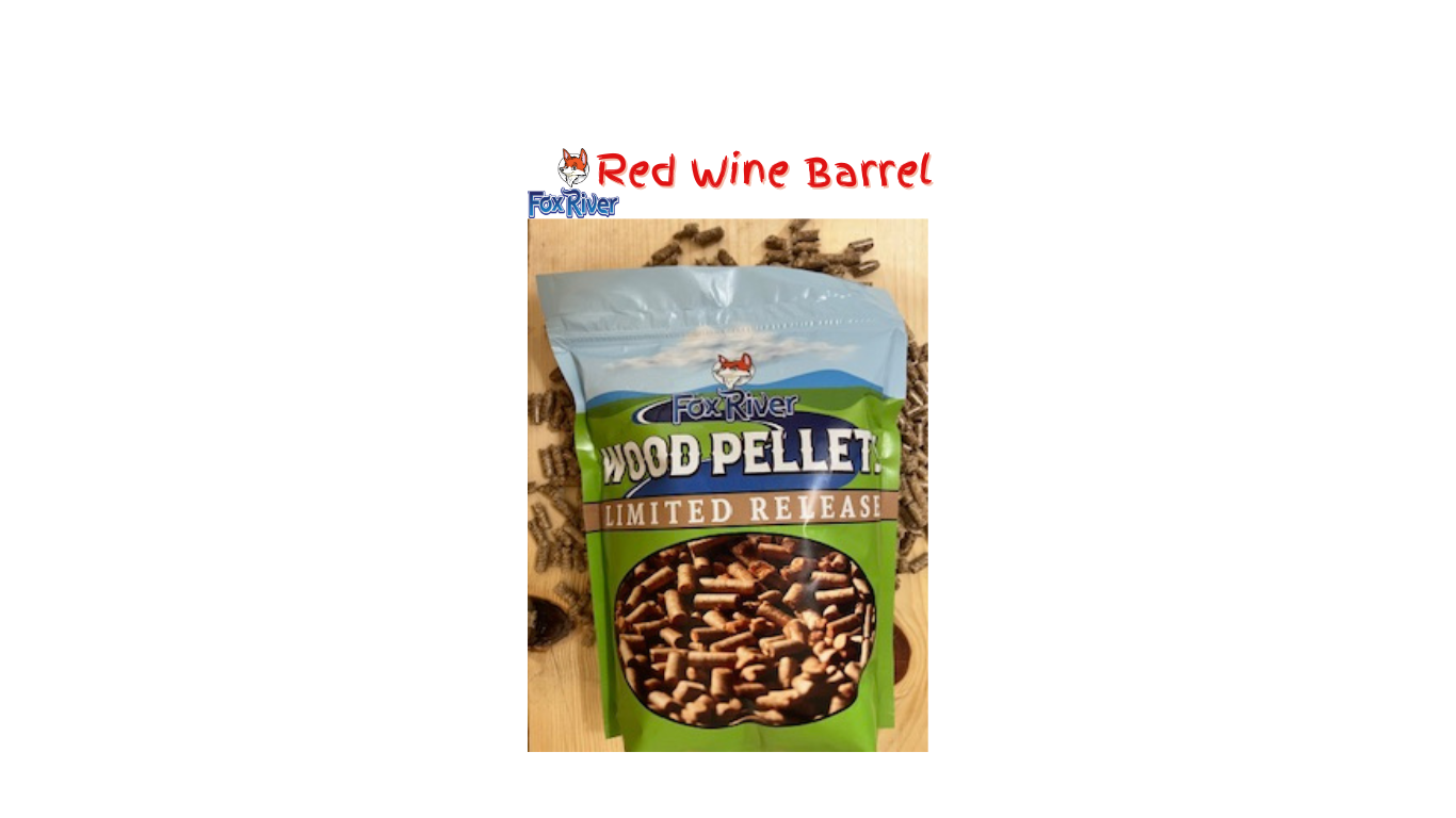 Ultra Premium Wood Pellets by Fox River BBQ -  Great for the Smoker and enhance your Grilling Experience - Made in the USA