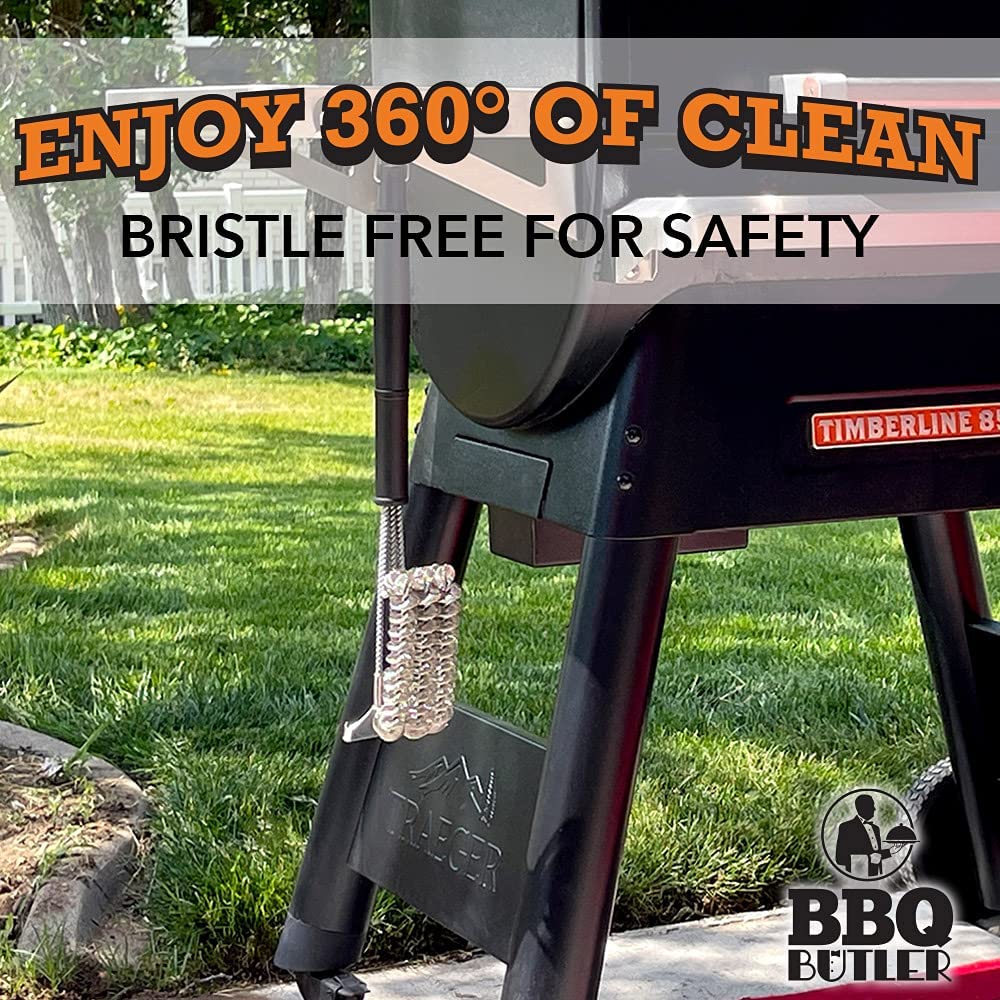 "Bear Paws" Bristle Free Grill Brush