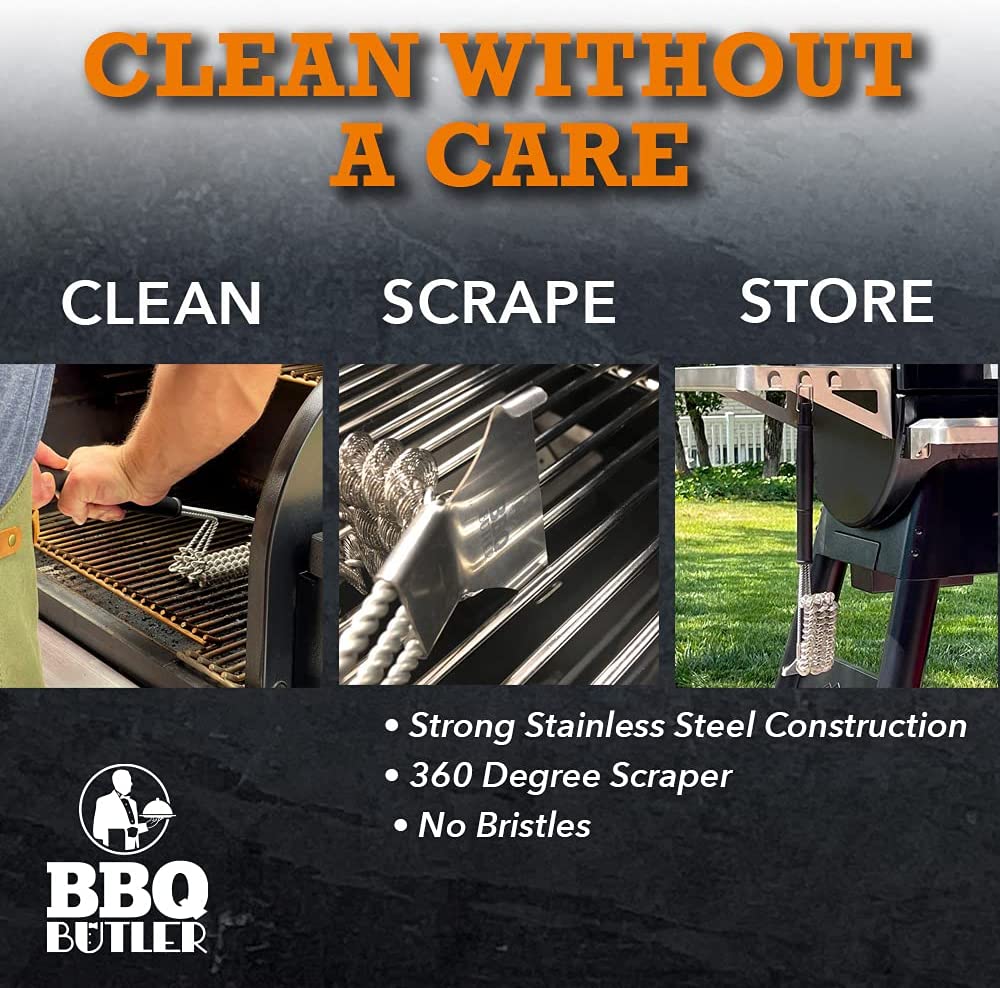 "Bear Paws" Bristle Free Grill Brush